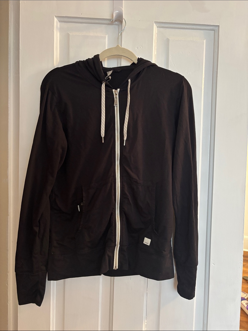 Vuori Black Hoodie Zip Up